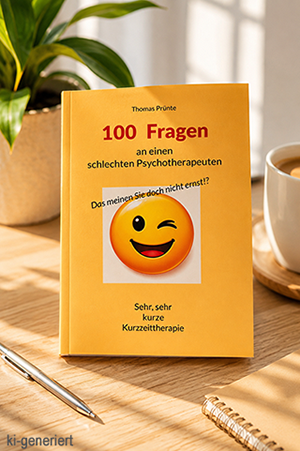 Cover - 100 Fragen an einen schlechten Psychotherapeuten